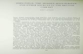 JOHN FIELD: THE 'HIDDEN MANUSCRIPTS' AND … FIELD: THE 'HIDDEN MANUSCRIPTS' AND OTHER SOURCES IN THE BRITISH LIBRARY ROBIN LANGLEY JOHN Field's manuscripts, both epistolary and musical,