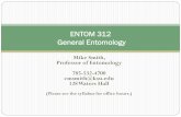 ENTOM 312 General Entomology - Kansas State …k-state.edu/ID/ParticipatoryDesignofaFutureDigitalEntomologyLab/1...Pop Tests (5 @ 10 points each) = 50 points, keep best 4 (40 pts.)