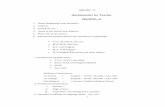 Questionnaire for Teacher - INFLIBNETshodhganga.inflibnet.ac.in/bitstream/10603/26950/13/14_appendix.pdf1 Appendix – A Questionnaire for Teacher SECTION – A 1. Name (beginning
