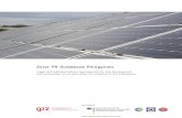 Solar PV Guidebook Philippines - · PDF fileSolar PV Guidebook Philippines Legal and administrative requirements for the development and connection of on-grid solar PV projects in