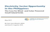 Electricity-Sector Opportunity in the Philippines May 2017ieefa.org/.../Electricity-Sector-Opportunity-in-the-Philippines_May... · • The Philippine Renewable Energy Act of 2008