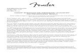 FENDER INTRODUCES 60th ANNIVERSARY TELECASTER Winter 2011 2016-11-13FENDER INTRODUCES 60th ANNIVERSARY TELECASTER ... Features include an ash body with Blackguard Blonde thin-skin