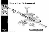 Service Manual B - Wheel Horse Tractor Manual, Owner ... · PDF fileService Manual PRICE: $5.00 nWHEEL HORSE 1I..!l1awn & garden tractors ... FOREWORD This publication has been prepared