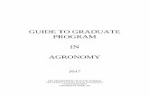GUIDE TO GRADUATE PROGRAM IN AGRONOMYplantscience.psu.edu/graduateprograms/agronomy/gradguide.pdfguide to graduate program in agronomy 2017 the department of plant science the pennsylvania