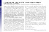 Evolution and structure of sustainability · PDF fileEvolution and structure of sustainability science Luís M. A. Bettencourta,b,1 and Jasleen Kaurc aSanta Fe Institute, 1399 Hyde