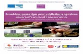 Smoking cessation and addictions services - Homepage | … an… ·  · 2015-07-15ASH Scotland Inequalities Project and NHS Health Scotland present ... Executive summary of a conference