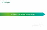 An Elctroni Systems Coordinator - RYOSAN India Private Limited is established. ... Nippon Chemi-Con Corporation NIPPON SEIKI CO., LTD. Nitsuko Electronics Corporation ORTUS TECHNOLOGY