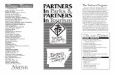 The Partners Program Bronze Partners - State of …userfiles/partners-brochure-2011.pdfSanyo Manufacturing Company Service Chevrolet Simmons First Bank Stan Kahn Stephens, Inc. Soundscapes,
