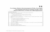Foreign Direct Investment (FDI), Foreign Institutional ... · PDF file11 Foreign Direct Investment (FDI), Foreign Institutional Investment (FIIs) and International Financial Management