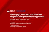 OpenStack Summit Boston | May 2017 · PDF fileOpenStack Summit Boston | May 2017 OpenDaylight, OpenStack, ... Key fundamental facts about our integration: Neutron