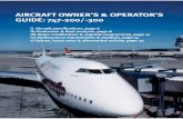 AIRCRAFT OWNER’S & OPERATOR’S GUIDE: 747-200/ · PDF fileAIRCRAFT COMMERCE ISSUE NO. 41 • JUNE/JULY 2005 6 I AIRCRAFT OWNER’S & OPERATOR’S GUIDE T he 747-200 and -300 followed