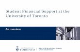 Student Financial Support at the University of Toronto - · PDF fileStudent Financial Support at the University of Toronto ... Medicine . 2011-12, OSAP Students . Total Published ...