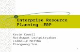 Enterprise Resource Planning - ERP - University of …lacitym/eveerpf2.ppt · PPT file · Web view · 2002-11-15Enterprise Resource Planning -ERP Kevin Cowell ... efficiency More