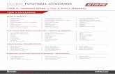 GLOBAL FOOTBALL COVERAGE - STATS Developer …developer.stats.com/files/STATS_Soccer_Coverage.pdf · GLOBAL FOOTBALL COVERAGE AS OF JUNE 23RD 2016 TIER 6 COVERAGE • Match date •