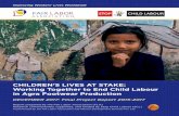 Children’s lives at stake: Working together to end Child ... · PDF filehigh prevalence of child labour in Agra, India, ... Find World Bank poverty statistics, ... unauthorized subcontracting