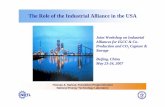 The Role of the Industrial Alliance in the USA · PDF fileThe Role of the Industrial Alliance in the USA ... • Enhanced Oil Recovery in Canada ... tax credits, loan guarantees)