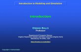 Modeling and Simulation Introduction - ACM SIGSIM · PDF filebusiness sciences (e.g ... of a real or imaginary system in an immersive, multi-sensory, and ... Education, Entertainment