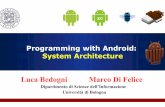 Luca Bedogni Marco Di Felice - Dipartimento di · PDF file# Ability for applications to use "immersive mode” ... # Education # Geo-communication # ... Luca Bedogni, Marco Di Felice