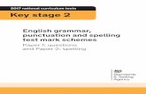 2017 national curriculum tests Key stage 2 - gov.uk · PDF file2017 national curriculum tests Key stage 2 English grammar, punctuation and spelling test mark schemes Paper 1: questions