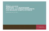 2011 EMPLOYEE TRAVEL and EXPENSE POLICY and …docs.gatesfoundation.org/about/documents/staff-travel-expense... · employee travel and expense policy and procedures: us-based employees