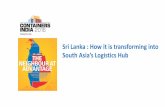 Sri Lanka : How it is transforming into South Asia’s Logistics Hub - Containers · PDF file · 2017-12-06Perceptual mapping of port of Colombo A port writhing Top 30 global container