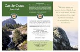 Our Mission Castle Crags T - California State Parks Castle Crags have inspired enduring myths and legends since prehistoric times. More than 170 million years old, these granite formations