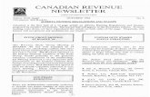 CANADIAN REVENUE NEWSLETTER - BNA Topicsbnatopics.org/hhlibrary/newsletters/rev/rev-1994-10-w006.pdf · CANADIAN REVENUE NEWSLETTER ... Erling van Dam reports that the new 1995 Edition