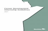 Career Development Internship Guidelines 2017 - … Development Internship Guidelines is intended to help educators ... Education and Training web page: ... School administrators must