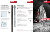 no cleaning required. Design made easy ... - Hilti Ireland · PDF fileSet anchors and rebar reliably. ... removing a step of the installation process entirely. Design made easy. Hilti