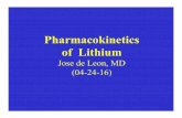 Pharmacokinetics of Lithium - INHN - INHN: Homeinhn.org/fileadmin/user_upload/User_Uploads/INHN/Jose_de_Leon/29...of Lithium Jose de Leon, MD (04-24-16) ... central nervous system