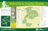Welcome to Hopton Woods - Forestry Commission · PDF filemountain bikers with basic off-road riding skills. Mountain bikes or hybrids. Trail Surface types: Wide trail, the surface