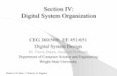 Section IV: Digital System Organization - TheCAT - Web ...web.cecs.pdx.edu/~mperkows/CLASS_VHDL_99/mano-processor.pdf · Section IV: Digital System Organization ... M. Morris Mano