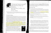 Discourse Communities I identity and Communities of Practice · PDF fileand Communities of Practice: Membership, Conflict, and Diversity ANN M. JOHNS ... trate on communities that