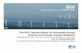 The IPCC Special Report on Renewable Energy Sources and Climate Change · PDF file · 2017-04-08The IPCC Special Report on Renewable Energy Sources and Climate Change Mitigation ...