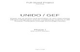 Full-Sized Project - Проект по выводу ГХФУ в · Web viewFull-Sized Project First Draft UNIDO / GEF Phase-out of HCFCs and promotion of HFC-free energy efficient