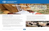MAPPING, MONITORING AND EVALUATION TO INFORM DECISION- · PDF fileDelivers on FAO’s Strategic Objective 1 Help eliminate hunger, food insecurity and malnutrition MAPPING, MONITORING