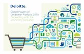 Global Powers of Consumer Products 2015 Connecting · PDF fileGlobal Powers of Consumer Products 2015 2 Contents Welcome 1 Global economic outlook 2 Connecting with the connected consumer