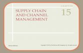 C H A P T E R SUPPLY CHAIN AND CHANNEL 15 MANAGEMENT · PDF fileSupply Chain and Channel Management ... Courtesy Zara International, Inc. Courtesy Zara International, Inc. ... Inventory