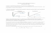 Biological Chemistry I: Enzymes Kinetics and Enzyme · PDF fileThe fate of substrate, product, and intermediates in a simple enzyme catalyzed reaction. Once ... In the case where the