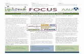 Page 3 Page 5 - AAUW of NYS files/focus/2017-Spring-FOCUS.pdf · SPRING 2017 AAUW-NYS FOUS Page 2 Women are energized in ways we haven’t ... Math, and omputer Science, ... She is