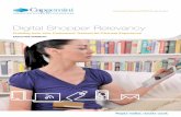 Digital Shopper Relevancy - · PDF file2 Digital Shopper Relevancy: Executive Summary Being a shopper today is more exciting than ever. The consumer products and retail industry is