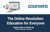 The Online Revolution: Education for Everyone · PDF fileThe Online Revolution: Education for Everyone ... course enrollments registered students ... Final exam score Concept