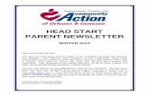 HEAD START PARENT NEWSLETTER Newsletter 2-12.pdfHEAD START PARENT NEWSLETTER . WINTER 2012 . Dear Head Start Families, You have just been given the first edition of our newsletter
