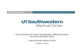 The University of Texas Southwestern Medical Center ... · PDF fileThe University of Texas Southwestern Medical Center Accounts Payable Audit ... The University of Texas Southwestern
