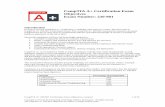 CompTIA A+ 220-901 - Computer & Information Sciencecis.ncu.edu.jm/comptia/CompTIA A 900 Series.pdf · CompTIA A+ 220-901 Certification Exam Objectives version2 ... CompTIA is constantly