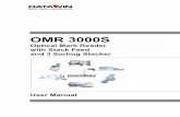 OMR 3000S -  · PDF fileDATAWIN GmbH OMR 3000S – User Manual 1-1 1 Introduction 1.1 About this manual This manual is intended for users who are entrusted with the setting up,