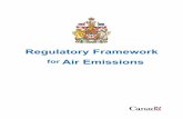 Regulatory Framework Air Emissions for -   · PDF filei Executive Summary iii Preface 1 I The Clean Air Regulatory Agenda 5 II Regulatory Framework for Industrial Air Emissions 7