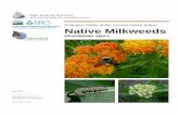 Pollinator Plants of the Central United States Native ... · PDF filePollination occurs when pollinia are inadvertently transferred ... Pollinator Plants of the Central United States: