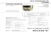 SERVICE MANUAL US Model - Diagramas Electrónicos …archivos.diagramas.mx/audio/HCD-GN660.pdf · SERVICE MANUAL MiNi Hi-Fi COMPONENT SYSTEM ... Amplifier, CD player, ... DIN power