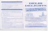delhitourism.gov.indelhitourism.gov.in/delhitourism/pdf/delhi delights.pdfDTTDC INFORMATION OFFICES IN DELHI ... 18-A, DDA S.C.O. Complex, Defence Colony, New Delhi-24 Tel.: 24622364
